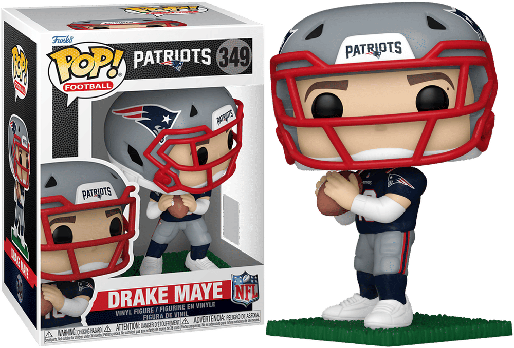 Funko NFL: Patriots – Drake Maye Pop! Vinyl