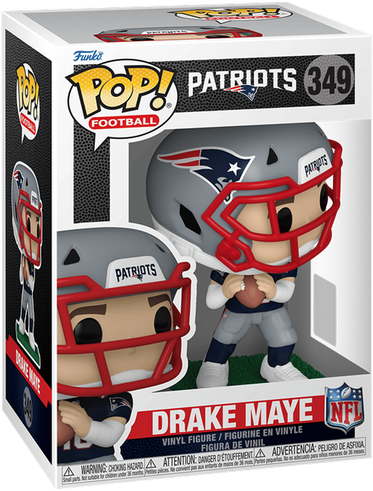 Funko NFL: Patriots – Drake Maye Pop! Vinyl