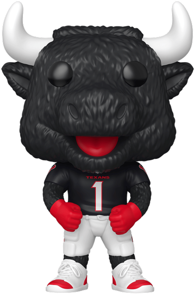 Funko NFL: Mascots – Houston Texans Toro Poe Pop! Vinyl