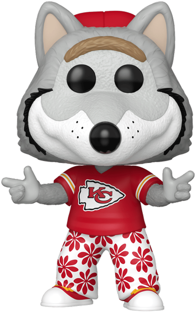 Funko NFL: Mascots – Kansas Chiefs Wolf Pop! Vinyl