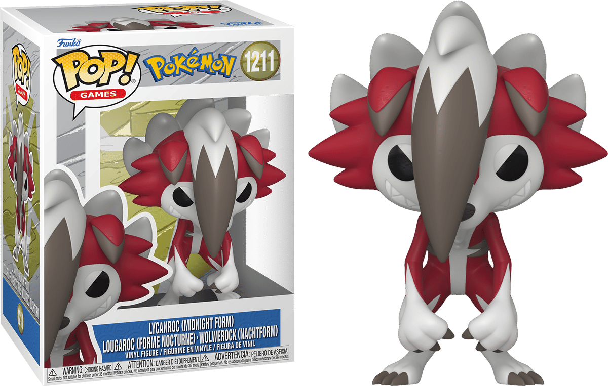 Funko Pokemon – Lycanroc (Midnight Form) Pop! Vinyl