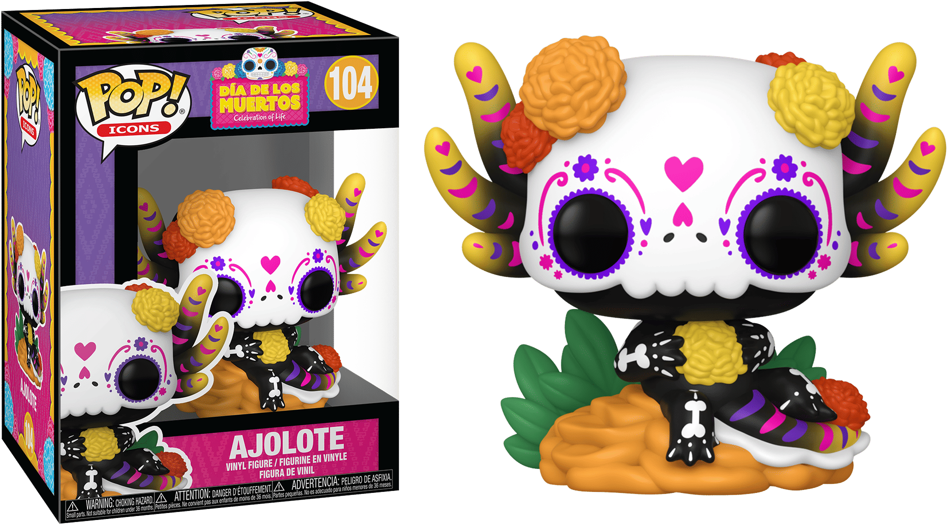 Funko Dia de Los Muertos – Ajolote Pop! Vinyl
