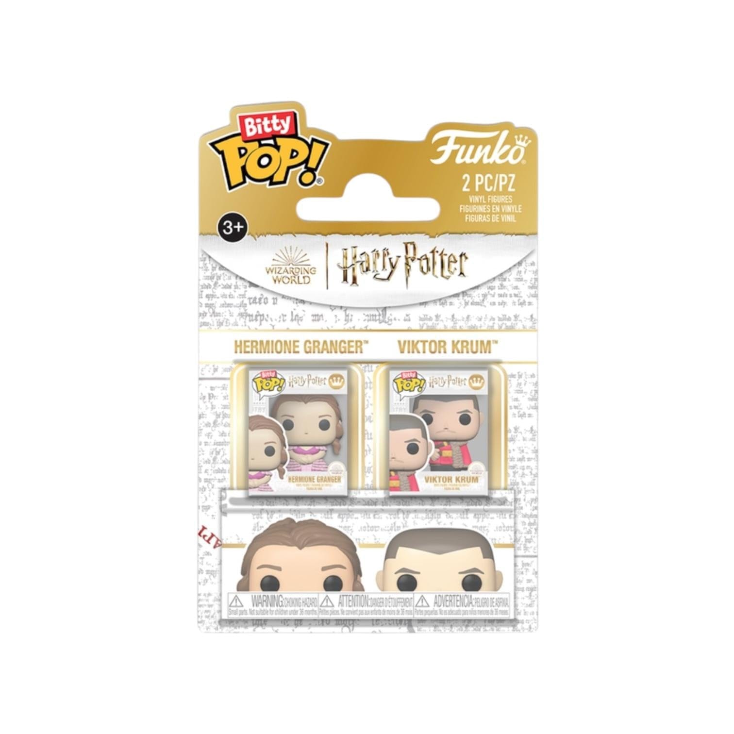 Funko Hermione Granger & Victor Krum Funko 2 Pack Bitty Pop
