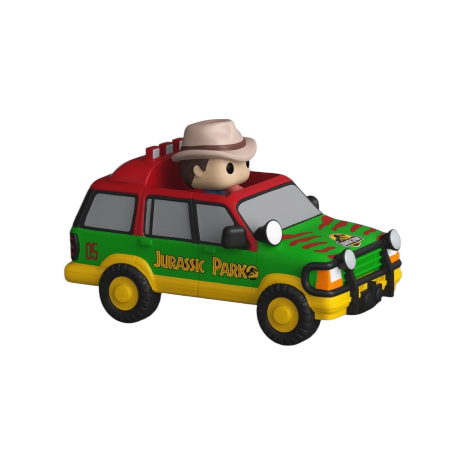 Funko Dr. Alan Grant and Jurassic SUV Funko Bitty Pop Ride - Jurassic Park