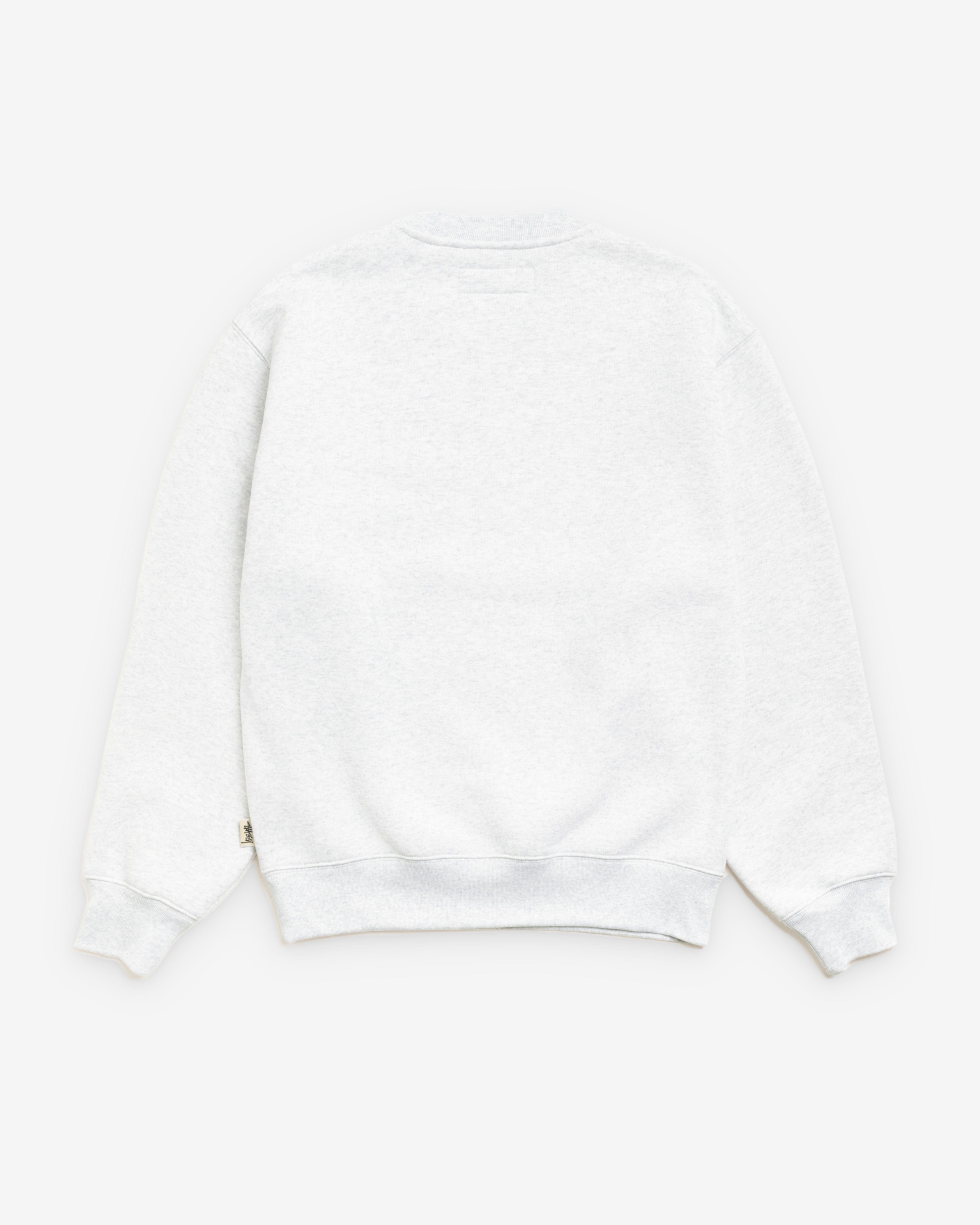 Stüssy - Men's Sweats Crew - (Ash Heather)