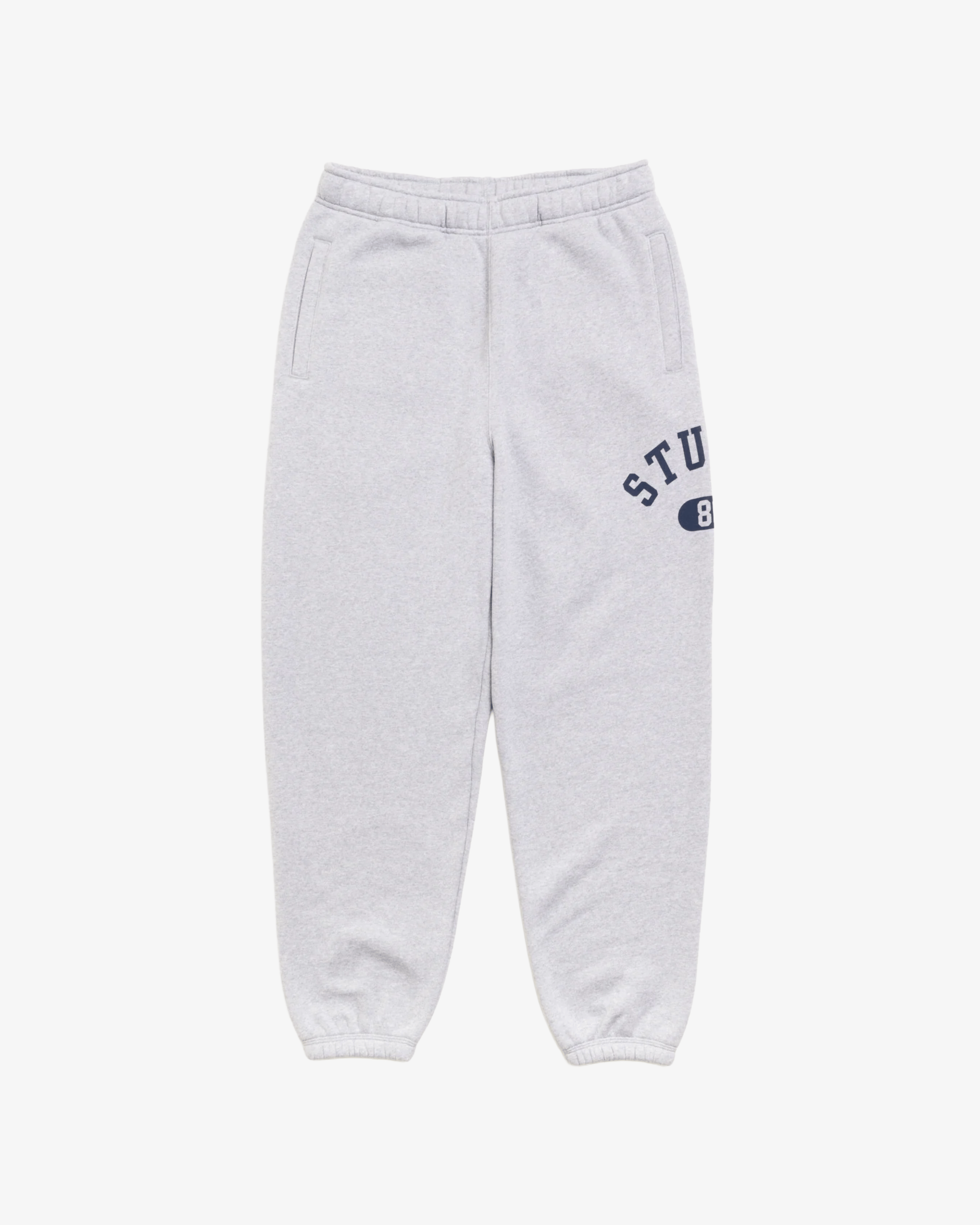 Stüssy - Men's Varsity Fleece Pant - (Grey Heather)