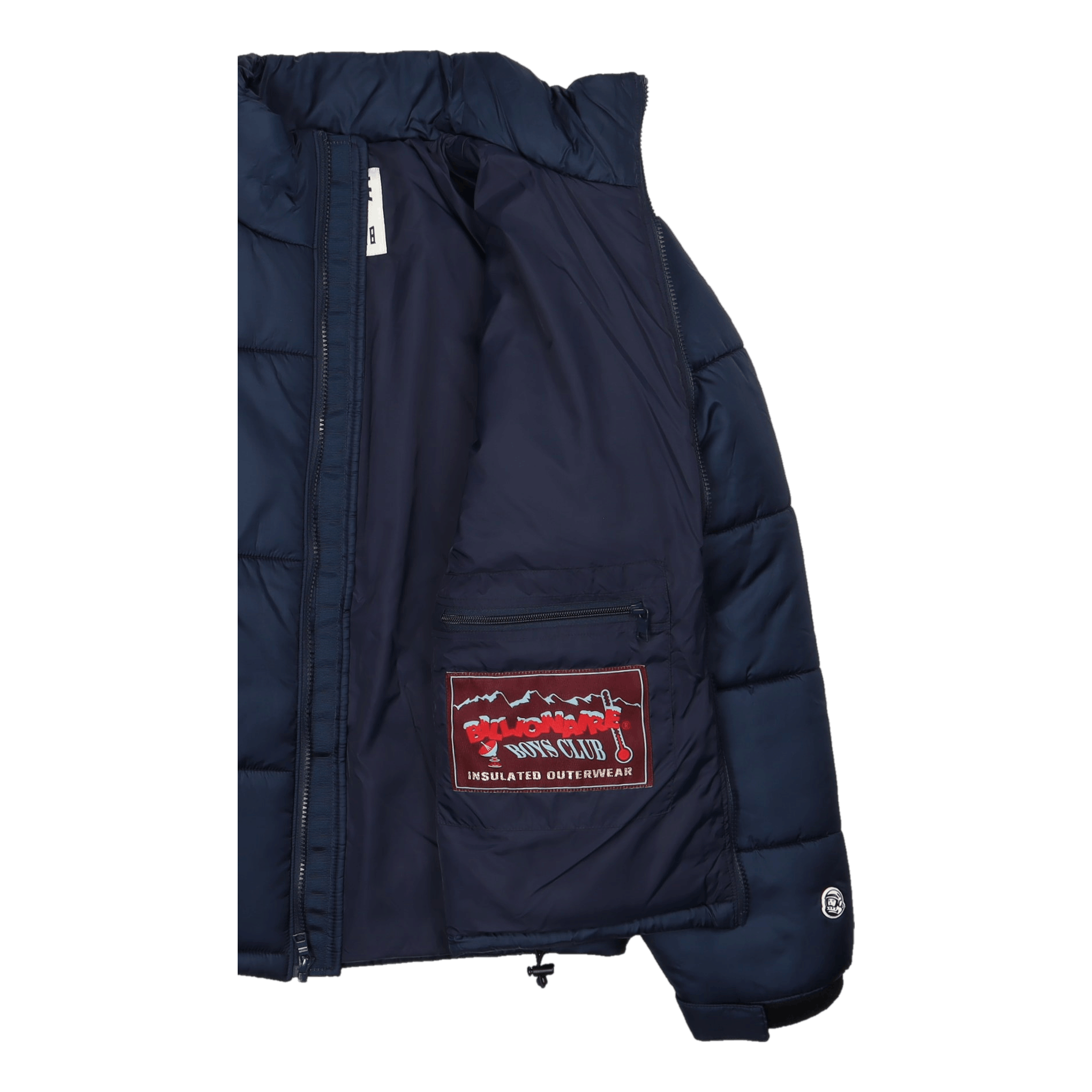 Billionaire Boys Club Small Arch Logo Puffer Jacket Navy