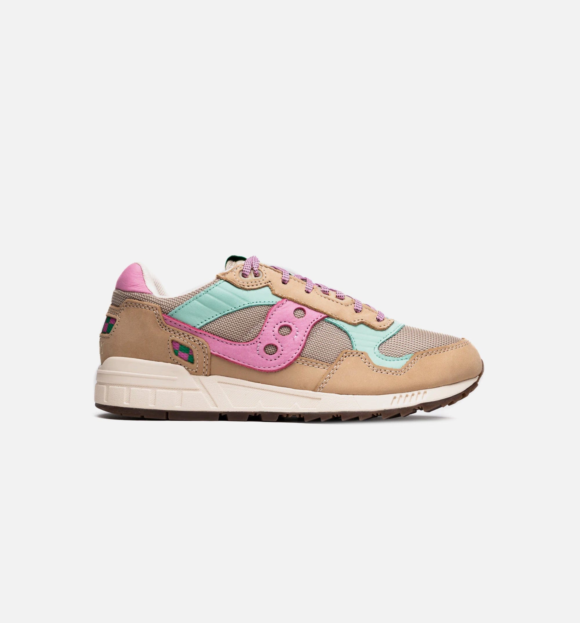 Saucony Shadow 5000 Mens Lifestyle Shoe - Tan/Pink