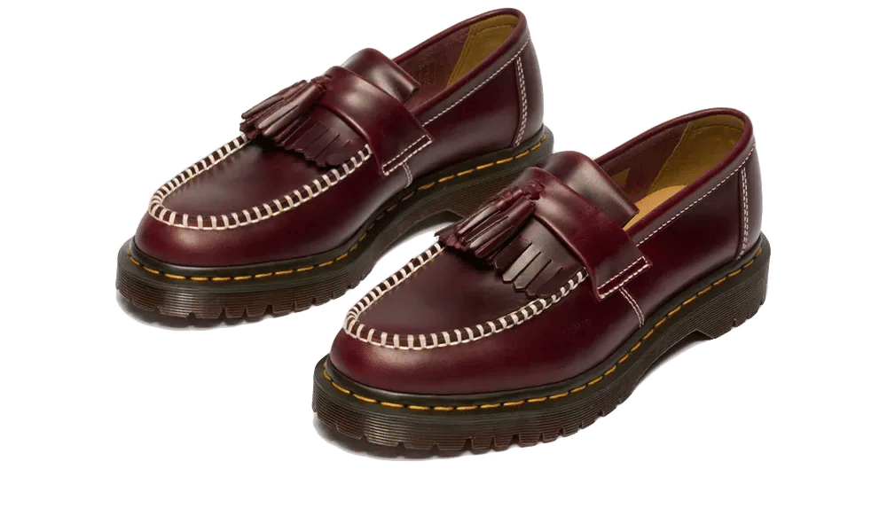 Dr. Martens Adrian Mule Cherry Red Orleans