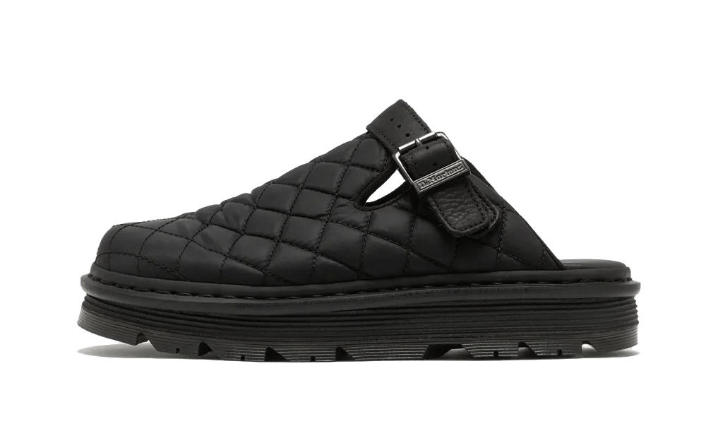 Dr. Martens ZebZag Mule Black Econyl Woven WR+Grizzly