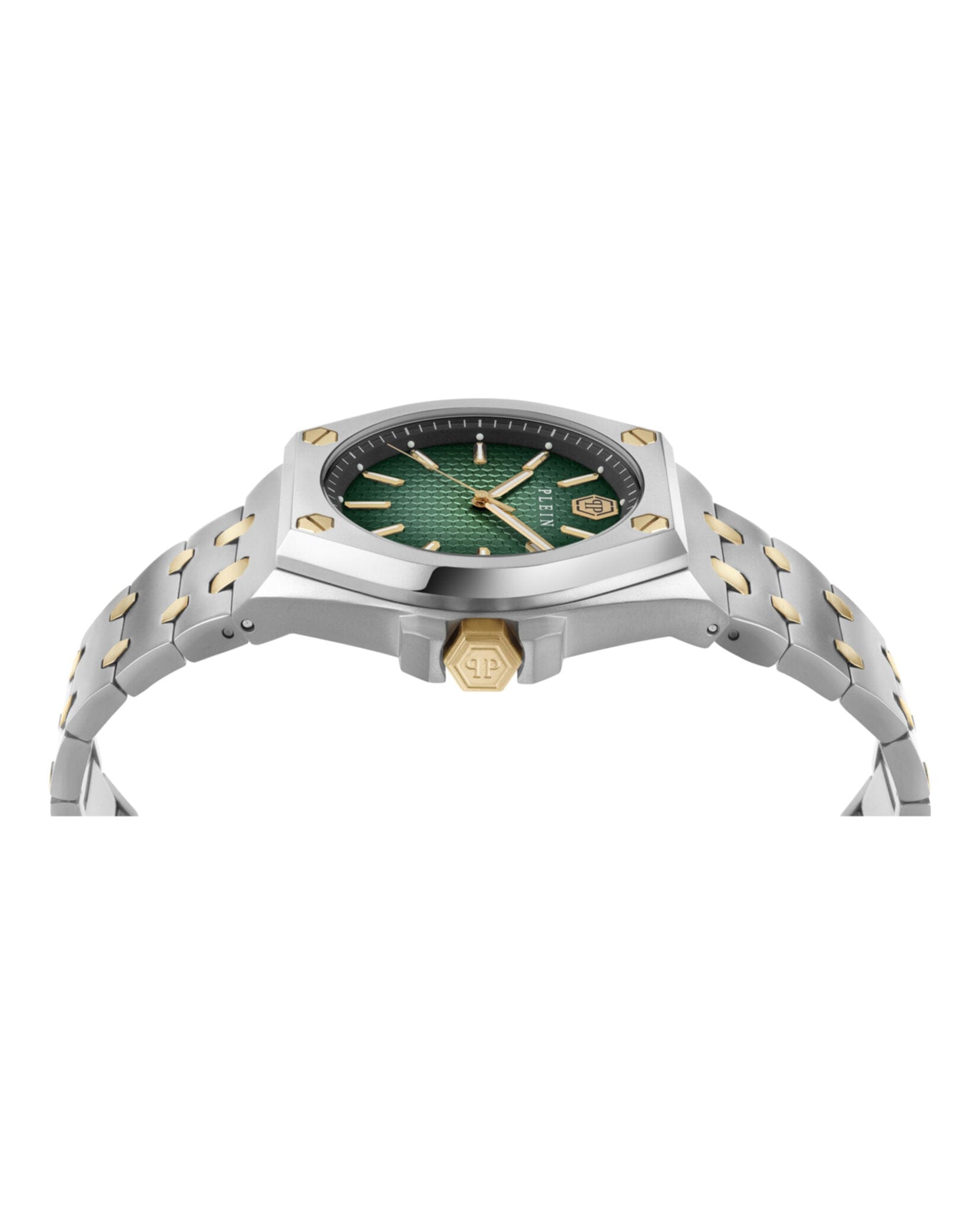 Philipp Plein Mens Two Tone 43 mm Bracelet Fashion Watch