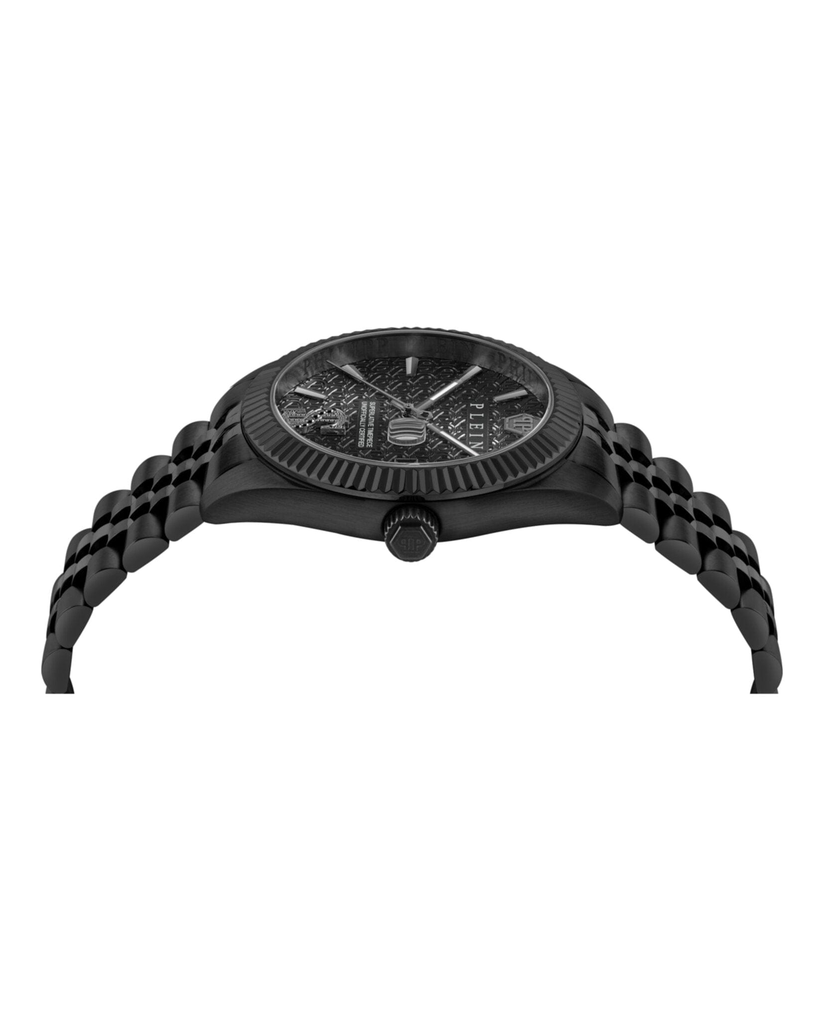 Philipp Plein Mens Black 41 mm Bracelet Fashion Watch