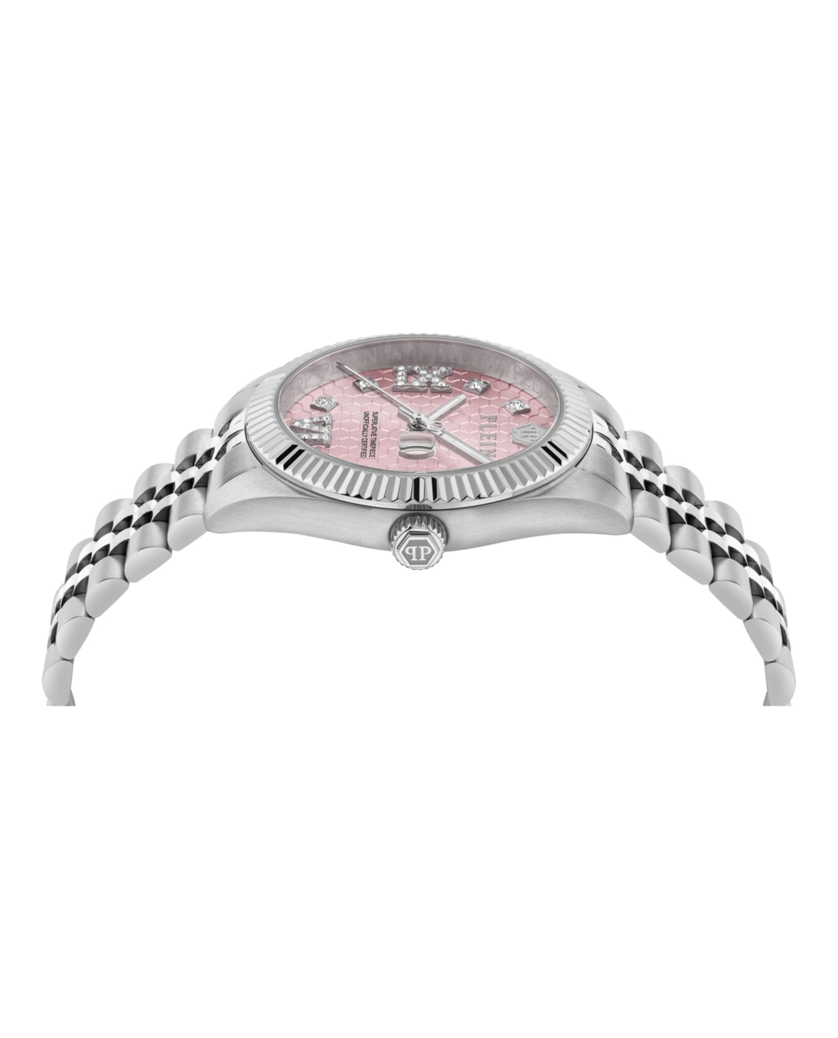 Philipp Plein Womens Stainless Steel 34 mm Bracelet Fashion Watch
