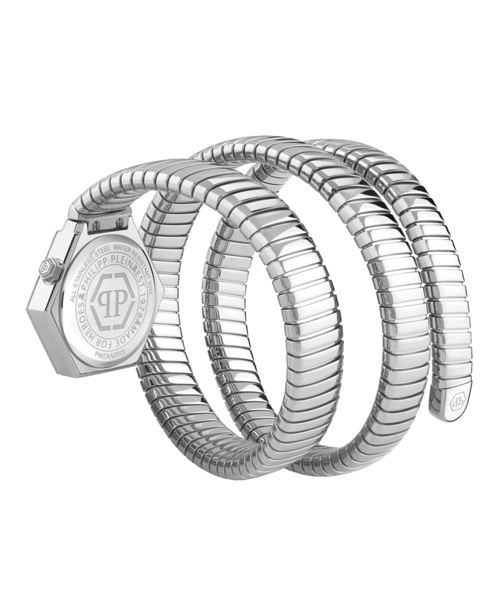 Philipp Plein Womens Stainless Steel 28 mm Bracelet Fashion Watch