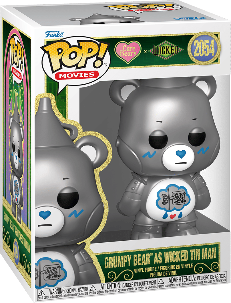 Funko Wicked x Care Bears – Grumpy Bear as Wicked Tin Man Pop! Vinyl