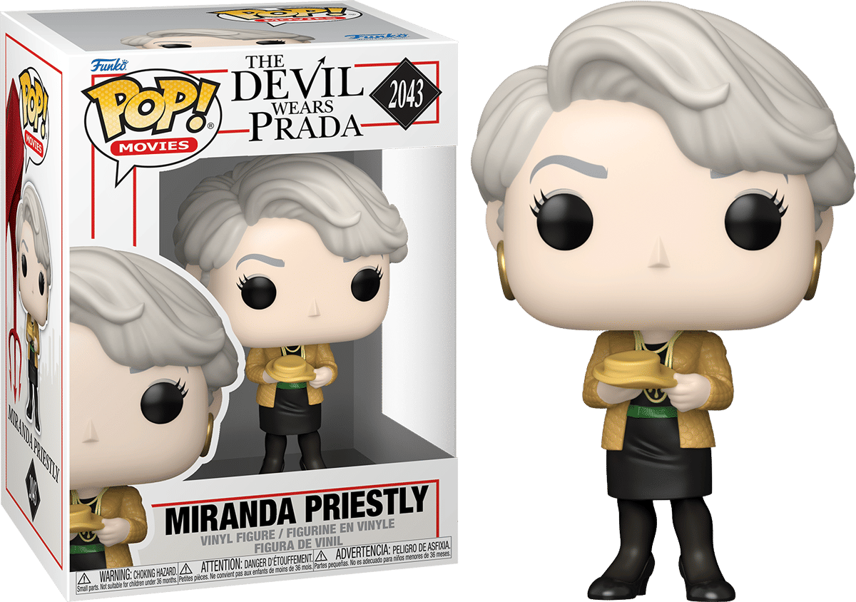 Funko Devil Wears Prada – Miranda Priestly (Gold Glitter) Pop! Vinyl