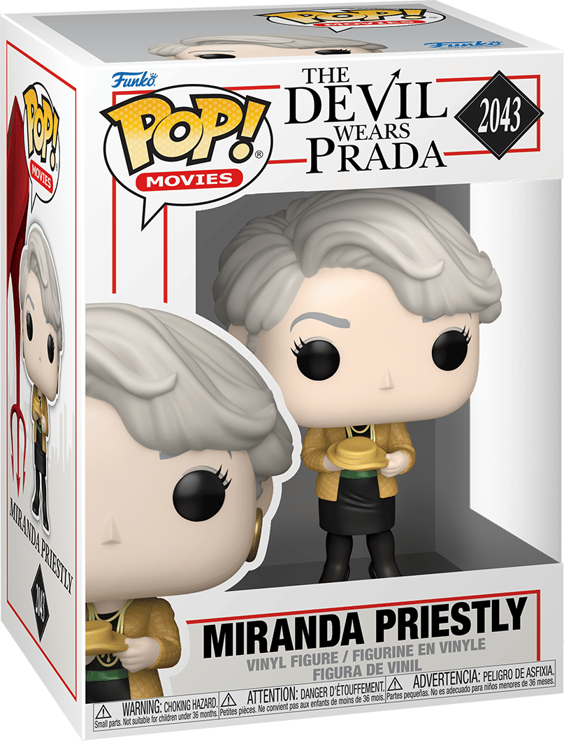 Funko Devil Wears Prada – Miranda Priestly (Gold Glitter) Pop! Vinyl