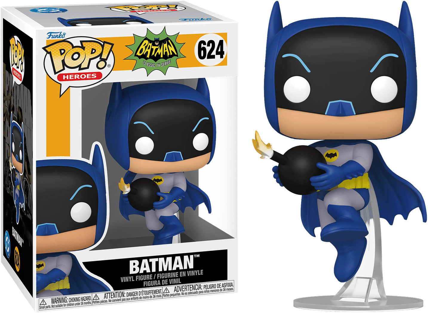 Funko Batman (TV) – Batman with Bomb Pop! Vinyl