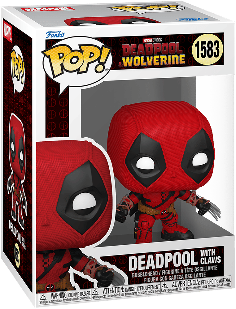 Funko Deadpool 3 – Deadpool with Claws Pop! Vinyl