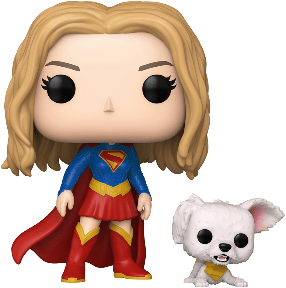 Funko Supergirl (2026) – Supergirl with Puppy Krypto Pop! Vinyl