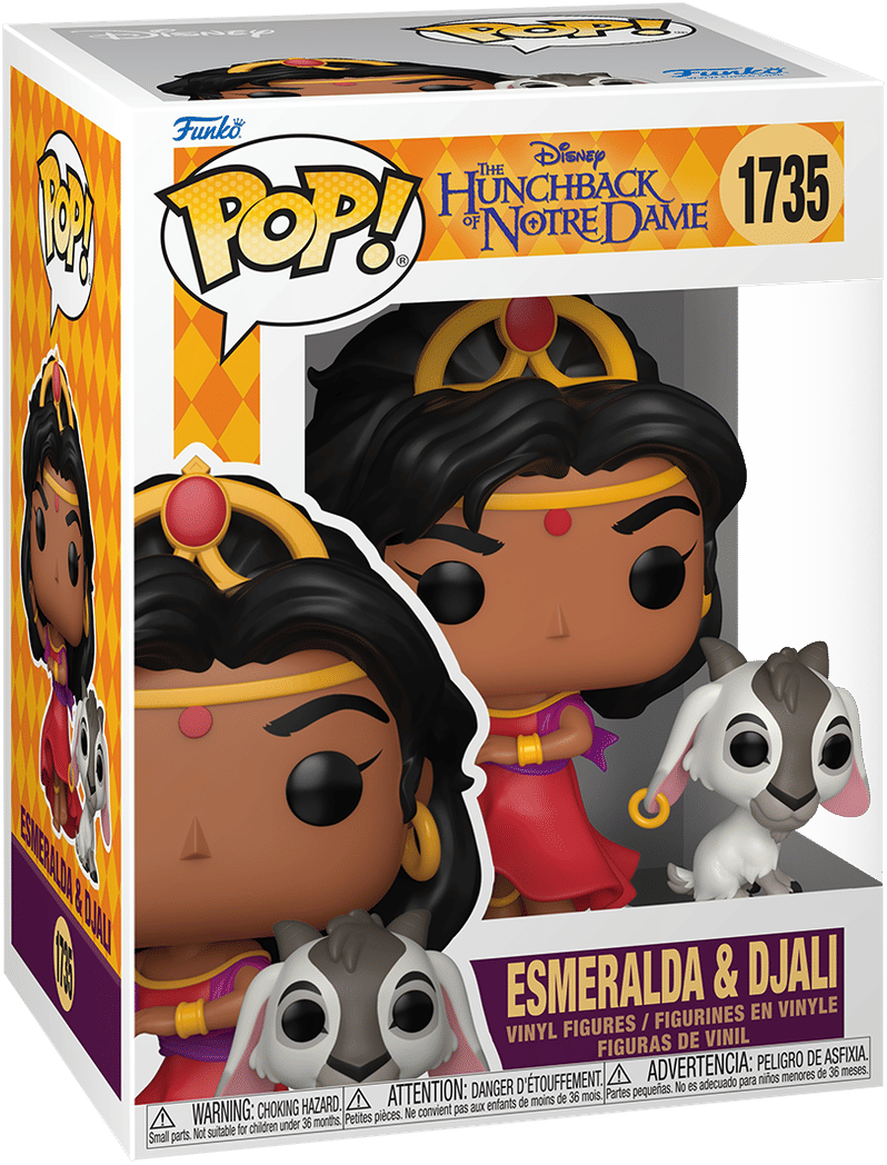 Funko Hunchback of Notre Dame – Esmeralda & Djali Pop! Vinyl