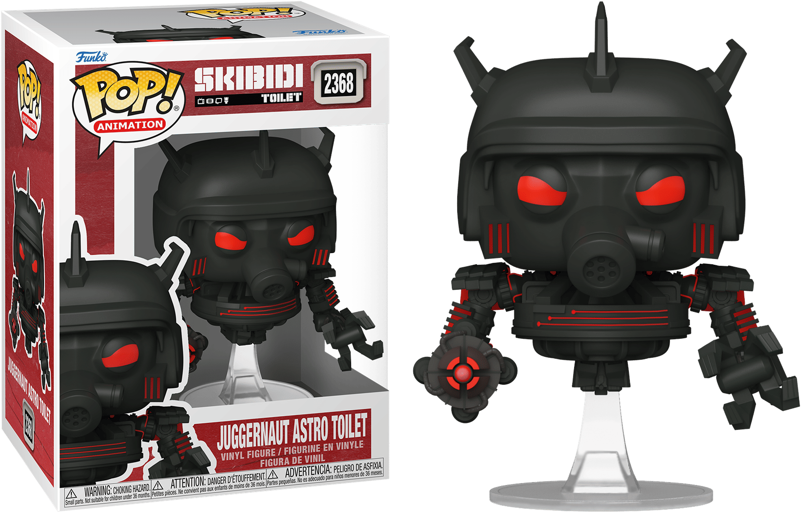 Funko Skibidi Toilet – Juggernaut Astro Toilet Pop! Vinyl