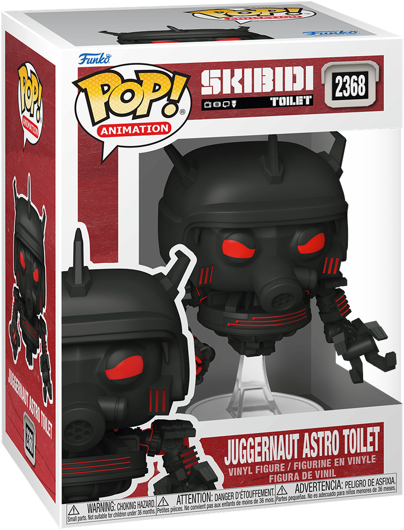 Funko Skibidi Toilet – Juggernaut Astro Toilet Pop! Vinyl