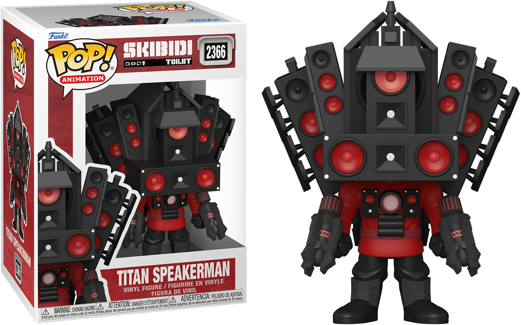 Funko Skibidi Toilet – Titan Speakerman Pop! Vinyl