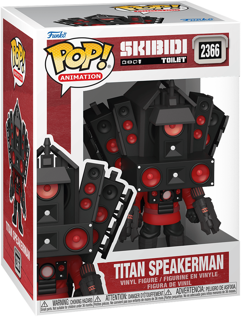 Funko Skibidi Toilet – Titan Speakerman Pop! Vinyl