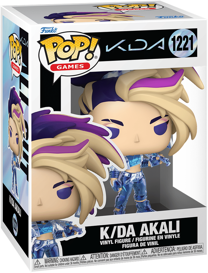 Funko League of Legends - K - DA Akali Pop! Vinyl