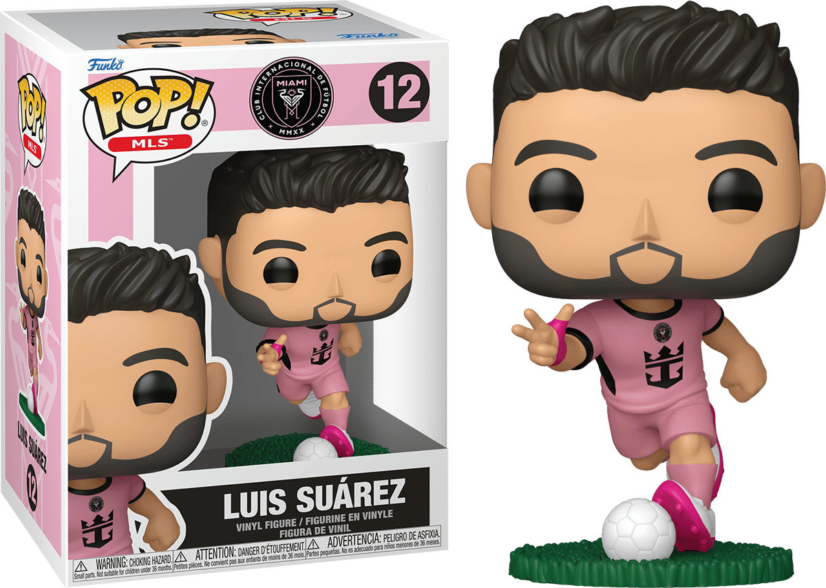 Funko MLS: Inter Miami - Luis Suarez (Pink Kit) Pop! Vinyl