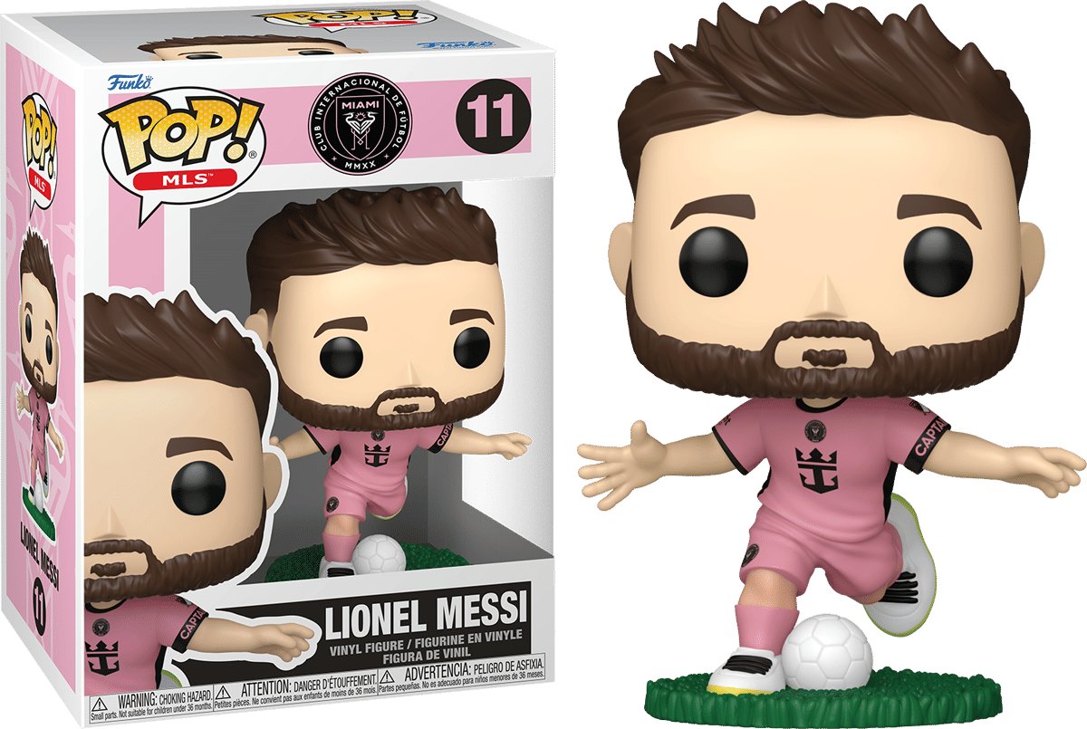 Funko MLS: Inter Miami - Lionel Messi (Pink Kit) Pop! Vinyl