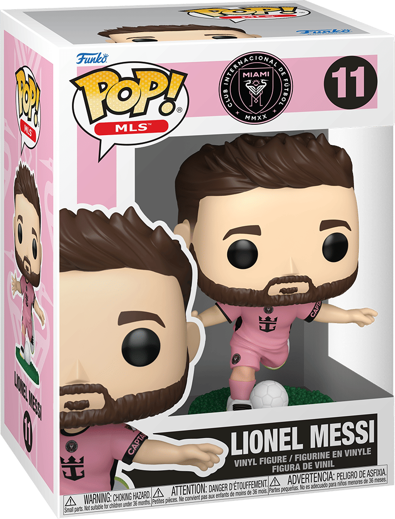 Funko MLS: Inter Miami - Lionel Messi (Pink Kit) Pop! Vinyl