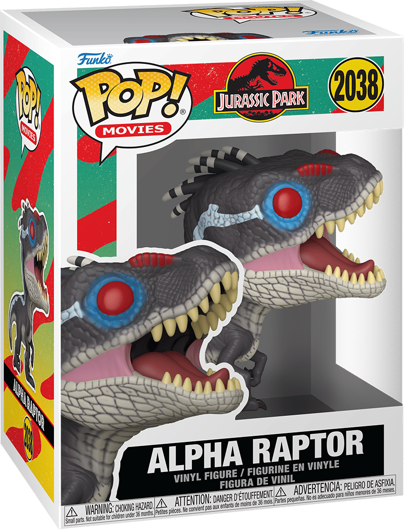 Funko Jurassic Park - Alpha Raptor Pop! Vinyl
