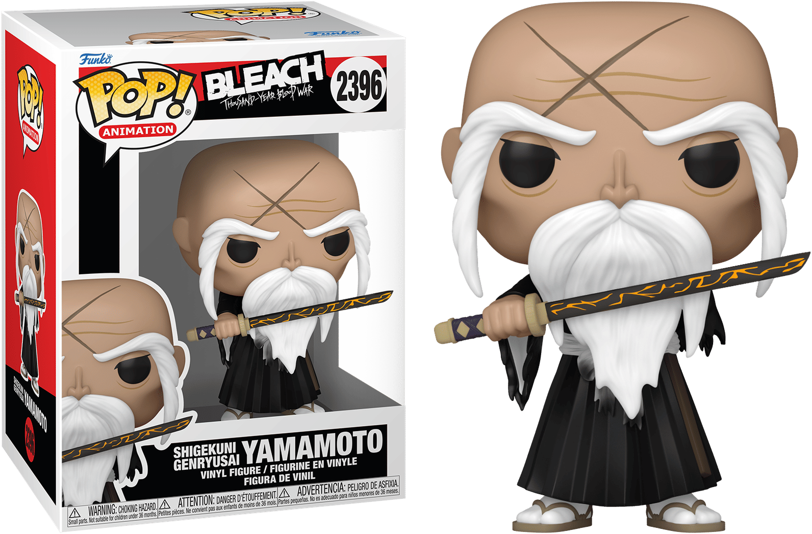 Funko Bleach: Thousand Year Blood War - Yamamoto Pop! Vinyl