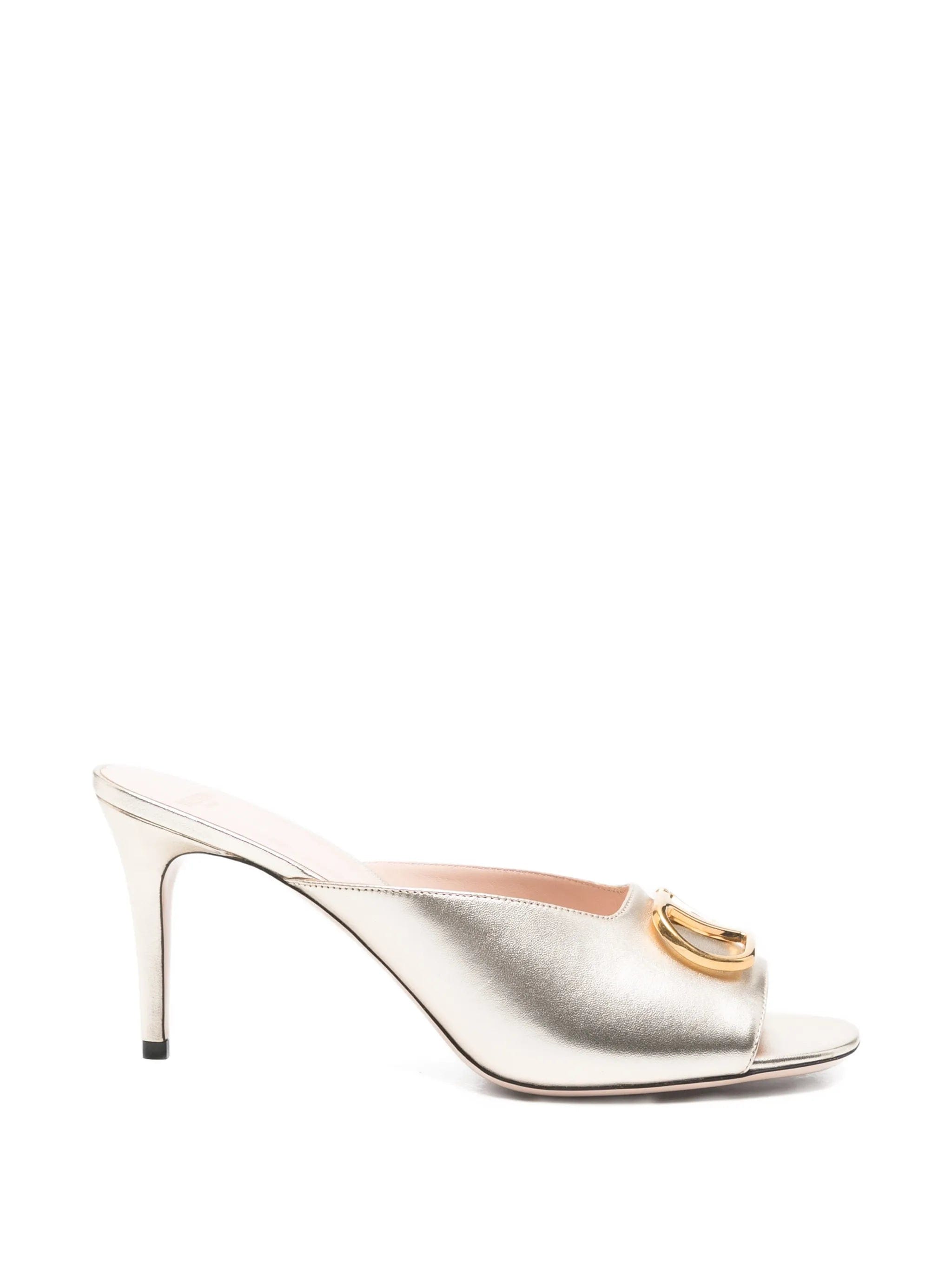 Valentino Garavani V - logo heeled sandals
