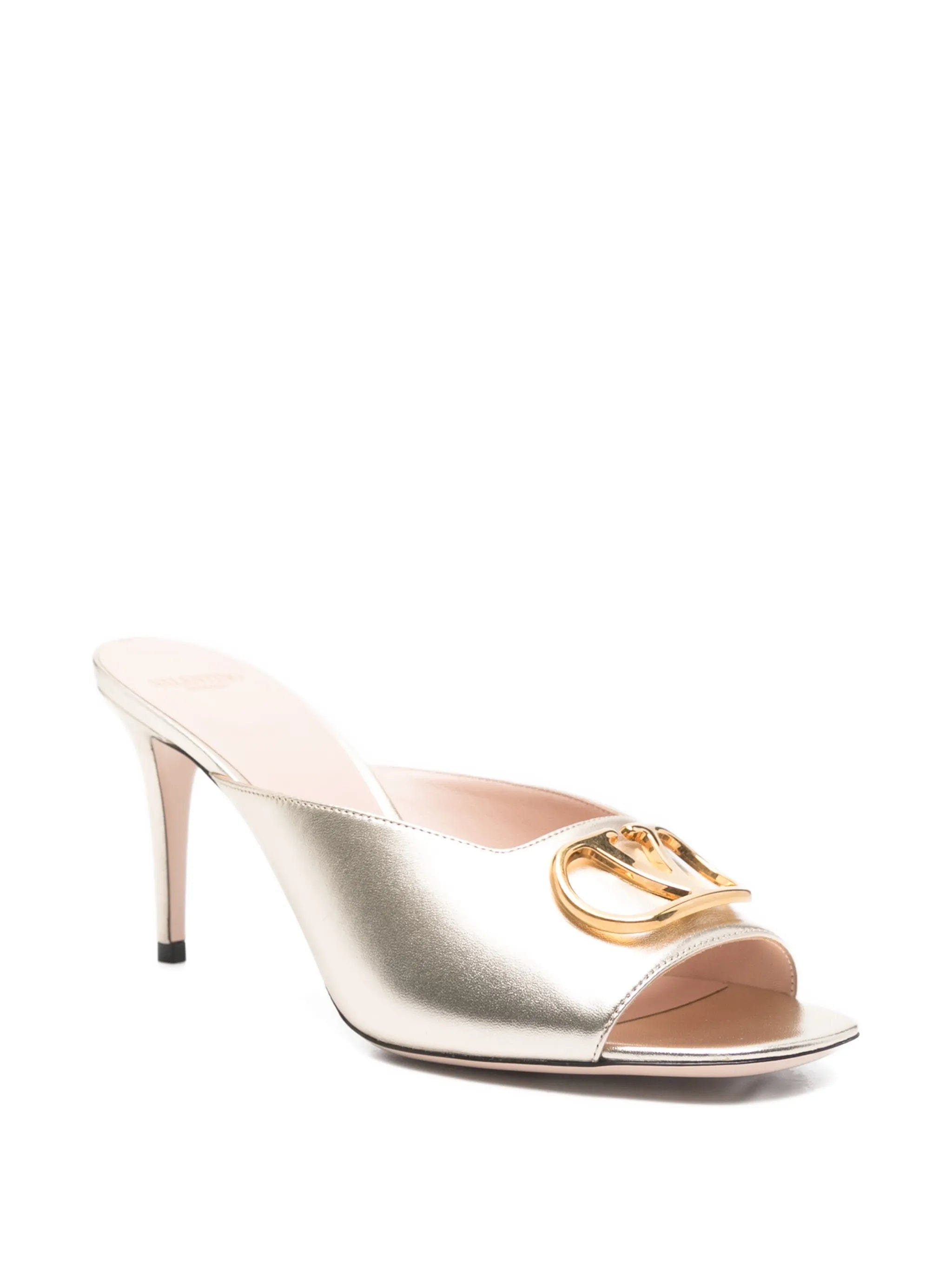 Valentino Garavani V - logo heeled sandals
