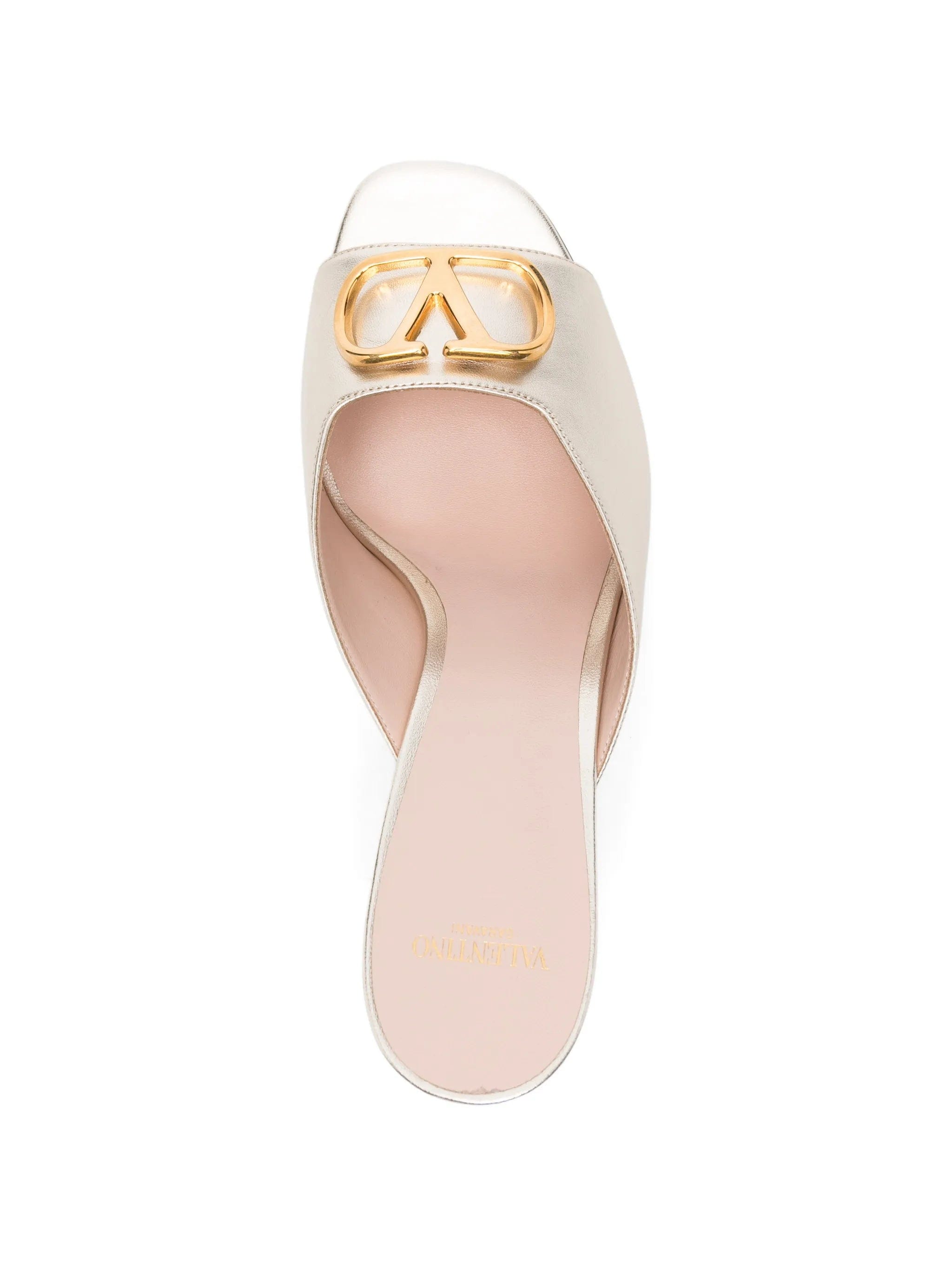 Valentino Garavani V - logo heeled sandals