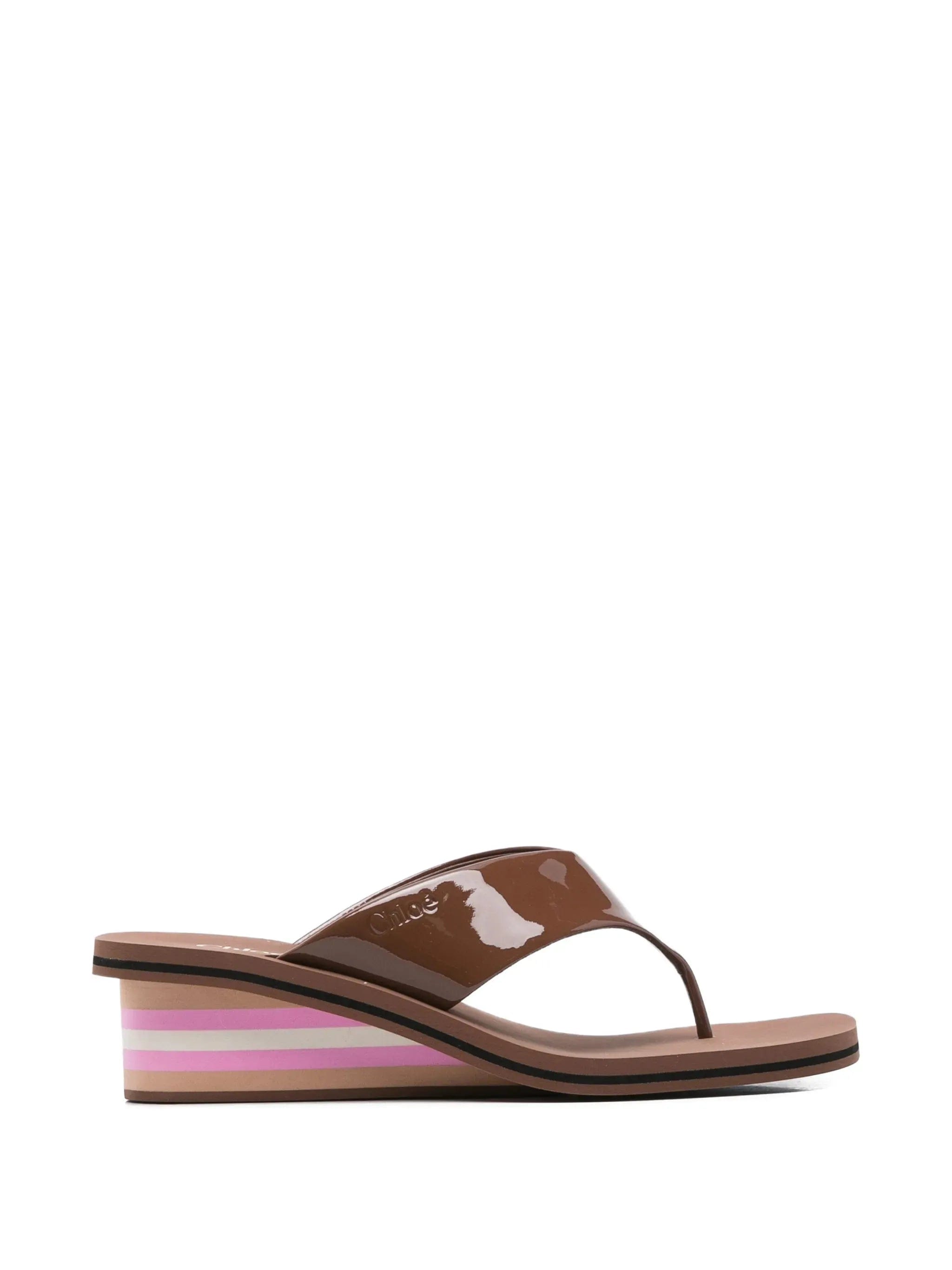 Chloé Swimming cool wedge sandals