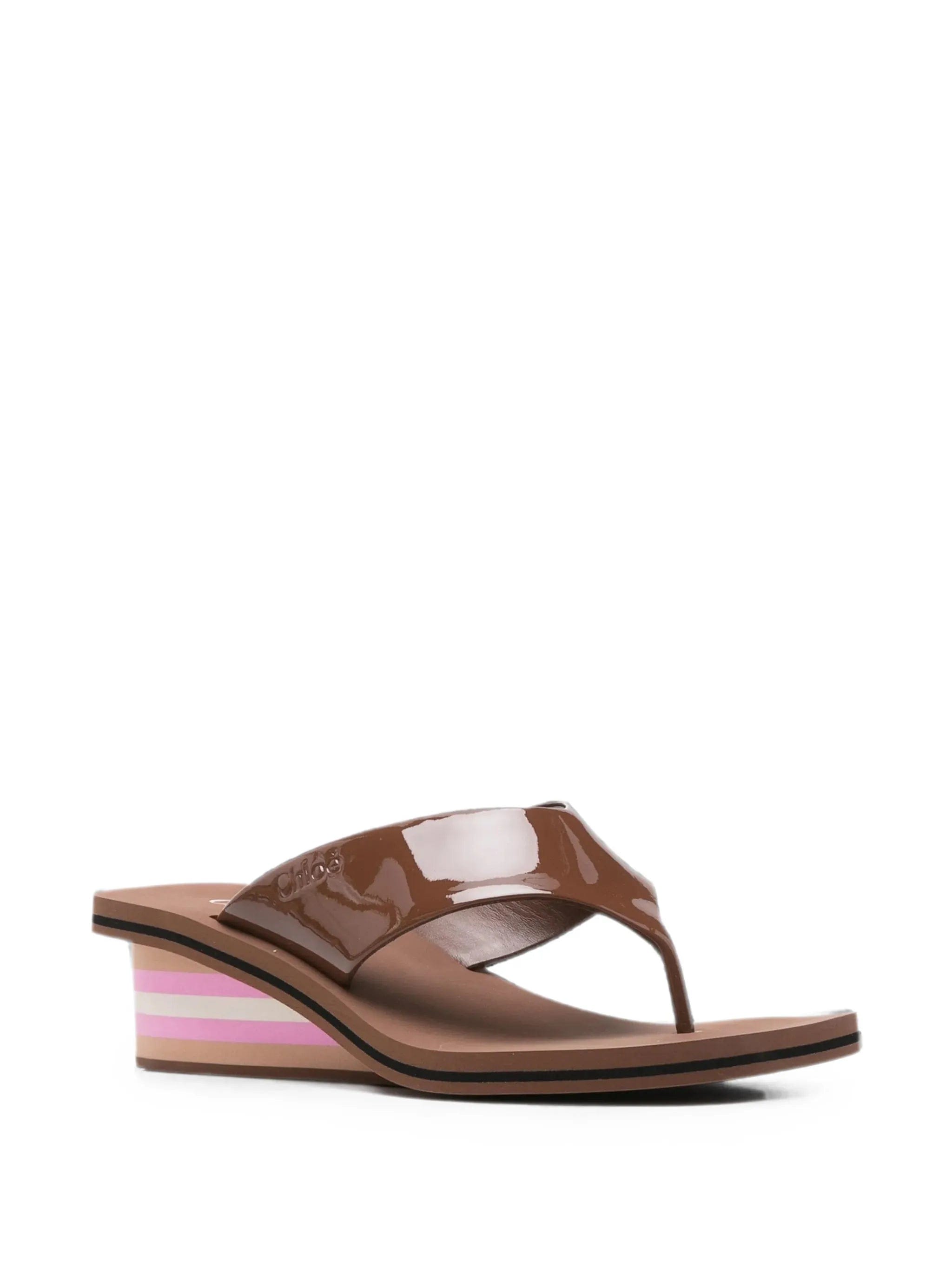 Chloé Swimming cool wedge sandals
