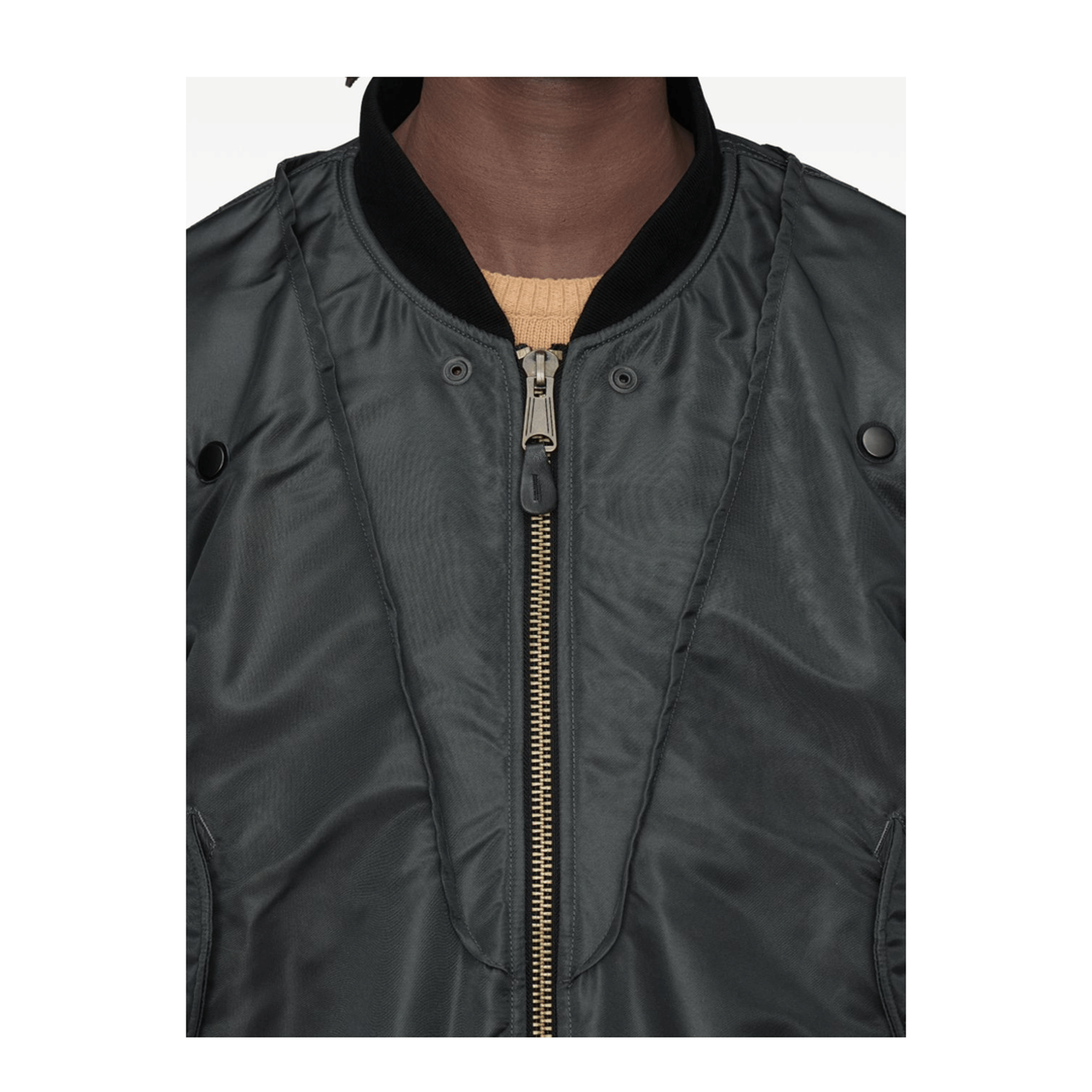 Maison Margiela Coats Dark Grey