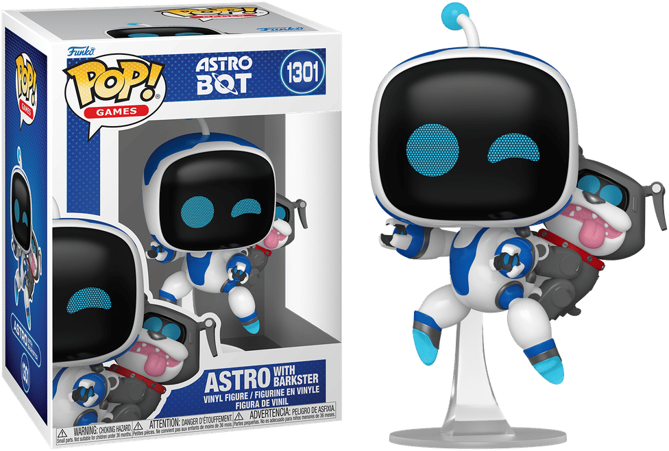 Funko Astro Bot – Astro with Barkster Pop! Vinyl