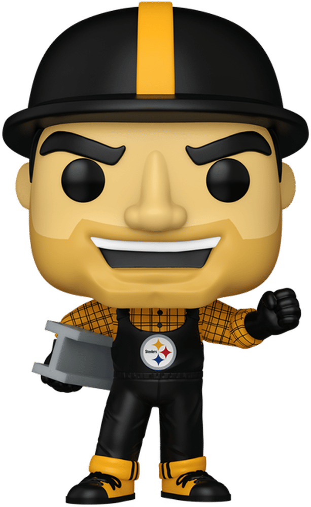 Funko NFL: Pittsburg Steelers – Steely McBeam Mascot Pop! Vinyl