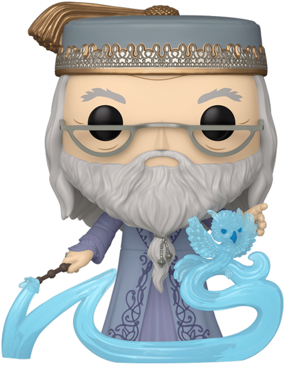 Funko Harry Potter – Dumbledore (with Patronus) US Exclusive Pop! Vinyl [RS]