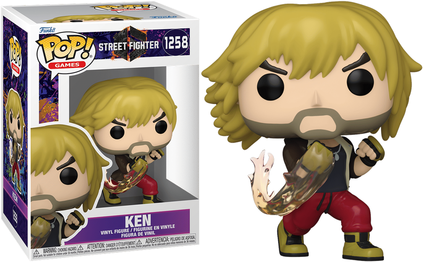 Funko Street Fighter 6 – Ken Pop! Vinyl