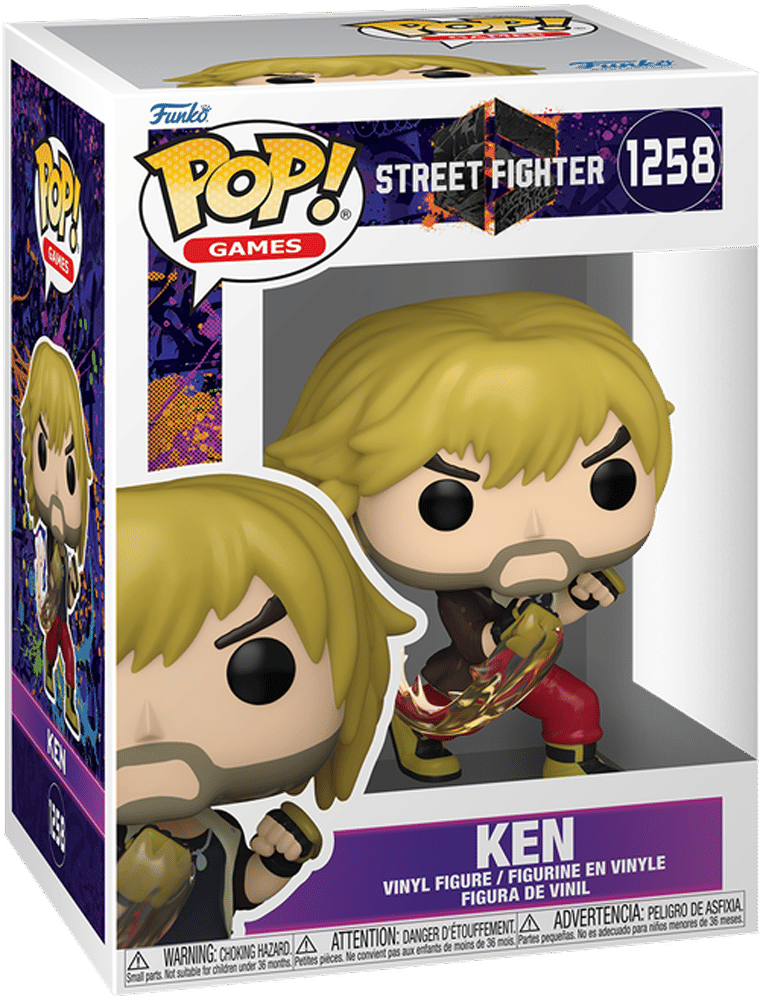 Funko Street Fighter 6 – Ken Pop! Vinyl