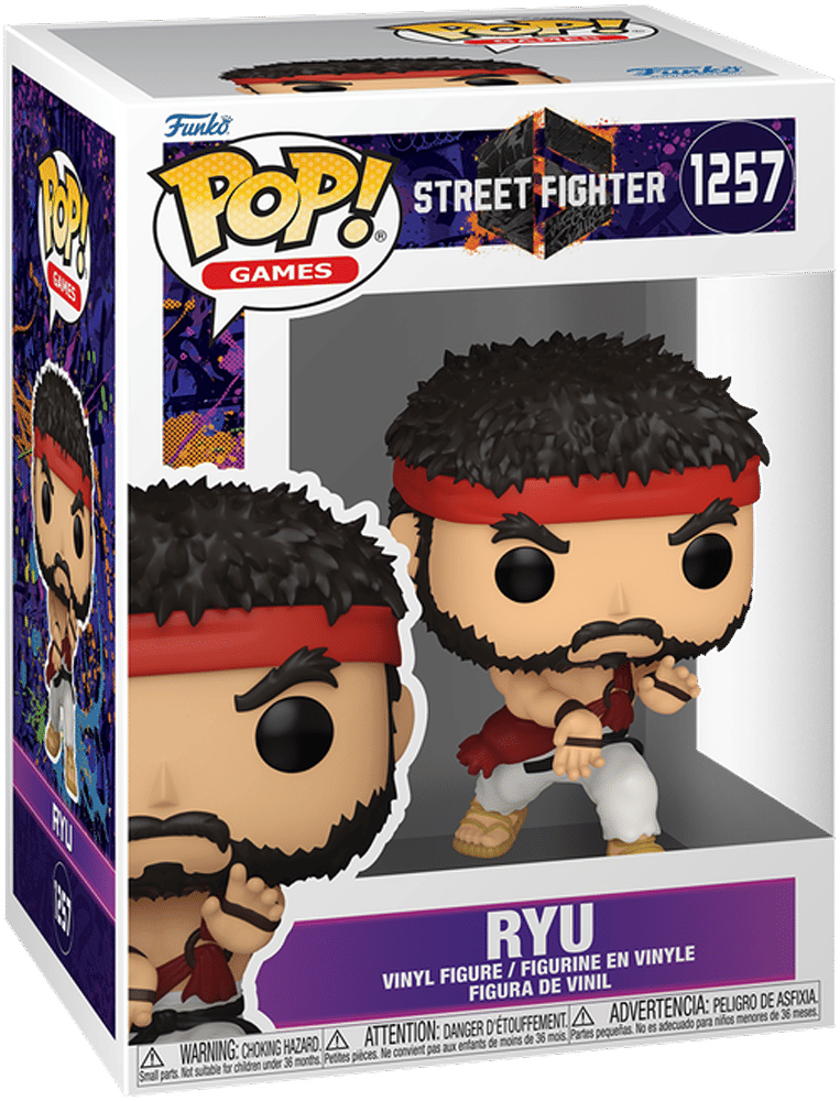 Funko Street Fighter 6 – Ryu Pop! Vinyl