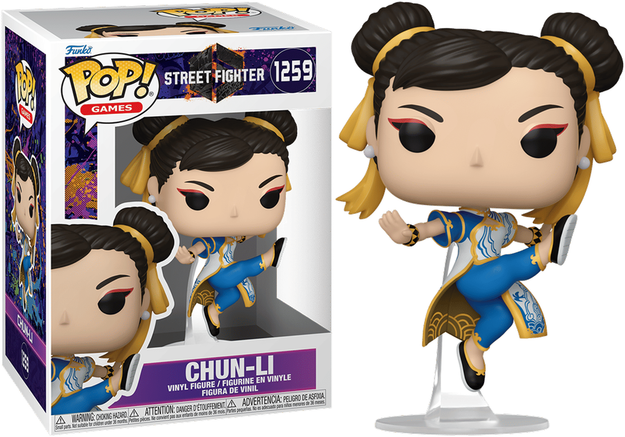 Funko Street Fighter 6 – Chun - Li Pop! Vinyl