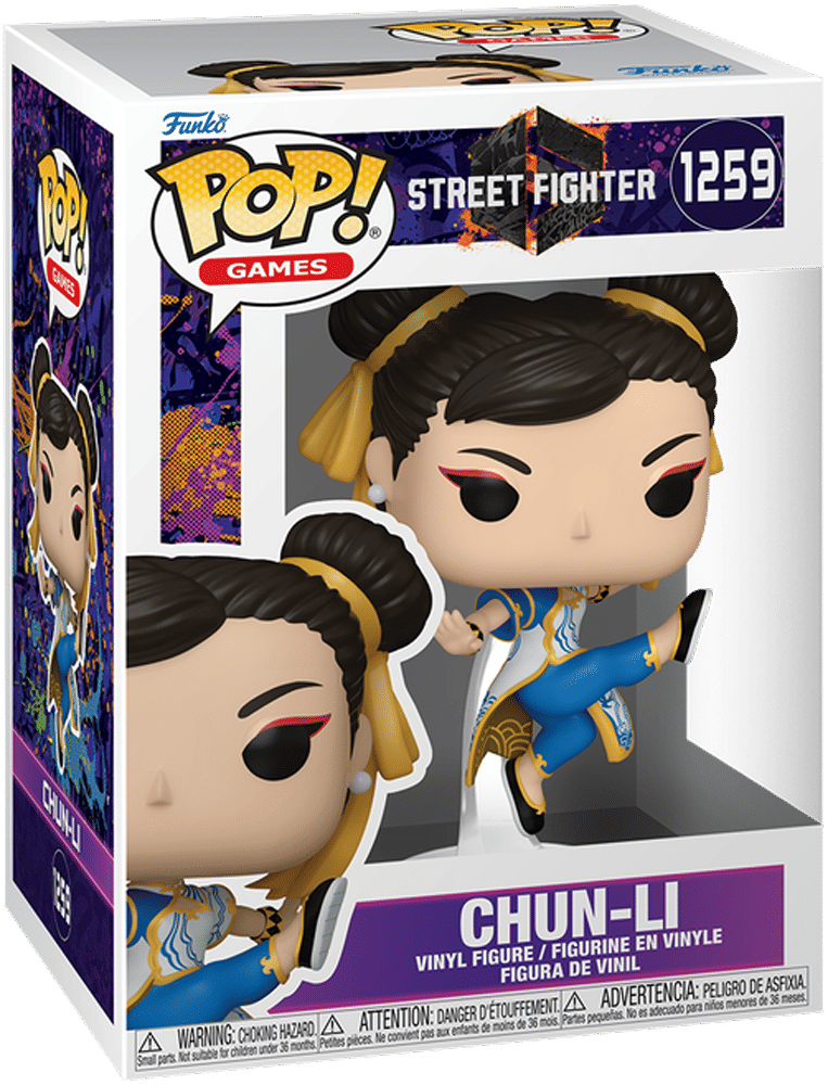 Funko Street Fighter 6 – Chun - Li Pop! Vinyl