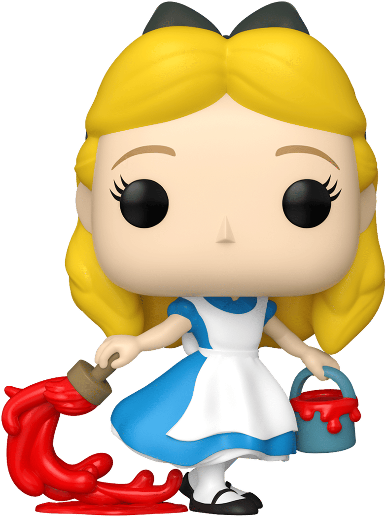 Funko Alice in Wonderland (1951) – Alice with Paint Pop! Vinyl
